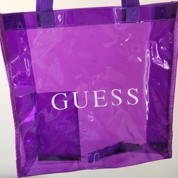 guess plastic bag